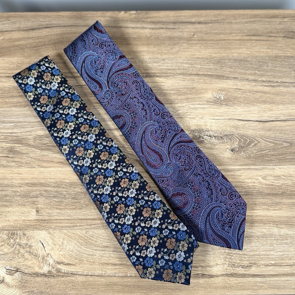 Bundle Of Ties 2 Jos. A. Bank Reserve Men's Ties